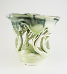 MJE-16-36 Winter Storm Vase