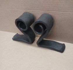 SG-4 Forged Steel Scrolled Bookends