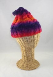 MAB-W870 Vibrant Cable Knit Hat