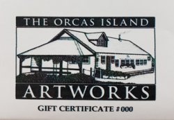 Artworks Gallery Gift Certificate $20.00