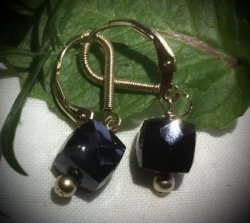 SR6-500 Black Onyx Earrings