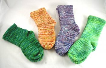BLB-W10 Smaller Colorful Thick Wool Socks