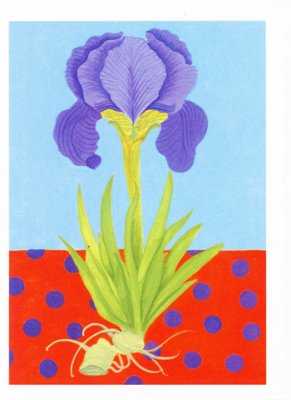 JJM-WC Acrylic Painting Card, "Hello Spring"